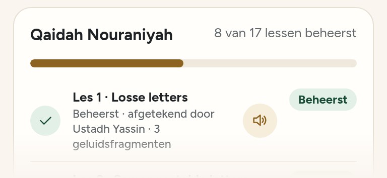Programdaki ilerleme
